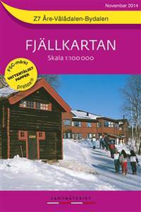 Z7 Åre-Vålådalen-Bydalen Fjällkartan : 1:100000