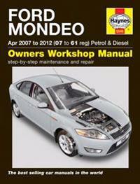 Ford Mondeo 07-12 Service and Repair Manual