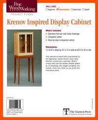 Fine Woodworking's Krenov Inspired Display Cabinet Plan