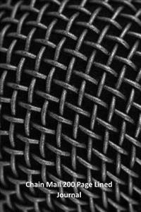 Chain Mail 200 Page Lined Journal: 200 Page Lined Journal