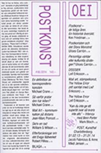 OEI65: Postkonst / Mail art