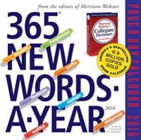 365 New Words-a-Year 2016 Calendar