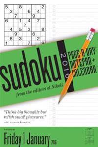 Sudoku Page-A-Day Notepad + Calendar 2016