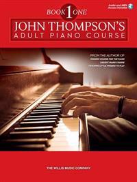 Thompson John Adult Piano Course Book 1 Pf Bk/Audio Online