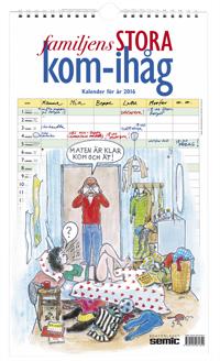 Familjens stora kom-ihåg-kalender 2016