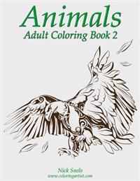 Animals Adult Coloring Book 2