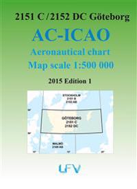 ACICAO 2151C/2152DC Göteborg 2015 Flygkarta : 1:500000