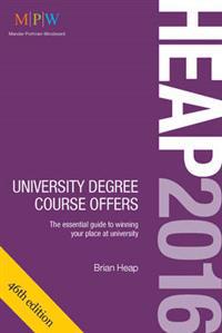 Heap 2016: University Degree Course Offers