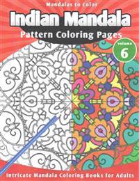 Mandalas to Color: Indian Mandala Pattern Coloring Pages