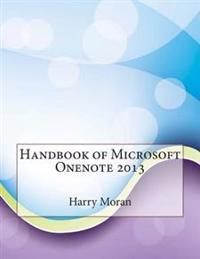 Handbook of Microsoft Onenote 2013