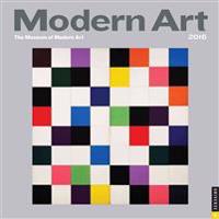 Modern Art 2016 Wall Calendar