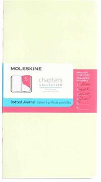 Moleskine Chapters Journal, Slim Medium, Dotted, Mist Green Cover