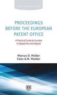 Proceedings Before the European Patent Office