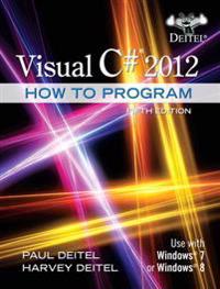 Visual C# 2012 How to Program