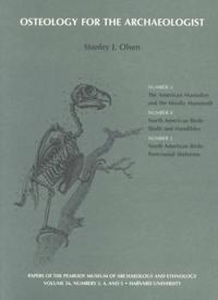 Osteology for the Archaeologist