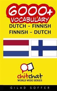 6000+ Dutch - Finnish Finnish - Dutch Vocabulary