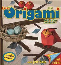Easy Origami Fold-A-Day 2016 Calendar