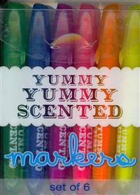 Yummy Scented Markers - Set of 6