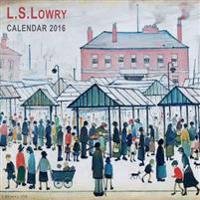 L.S. Lowry Wall Calendar 2016
