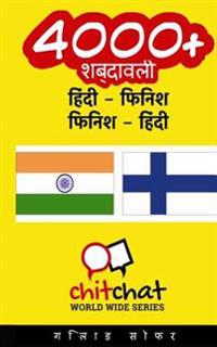 4000+ Hindi - Finnish Finnish - Hindi Vocabulary