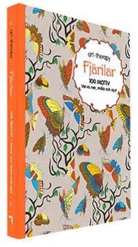 Fjärilar : 100 motiv - varva ner, måla och njut