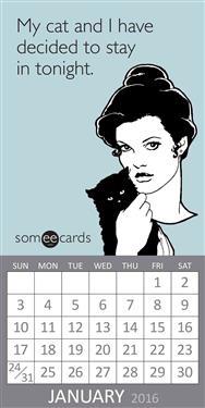 Someecards 2016 Calendar