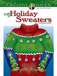 Creative Haven Ugly Holiday Sweaters Coloring Book