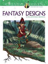 Fantasy Designs Coloring Book