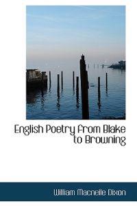 English Poetry from Blake to Browning