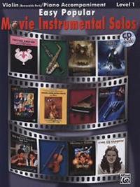 Easy Popular Movie Instrumental Solos, Level 1 [With CD]
