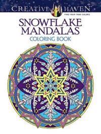 Creative Haven Snowflake Mandalas Coloring Book