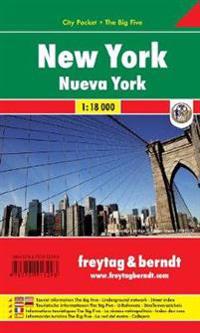 New York 1 : 18 000 City Pocket + The Big Five