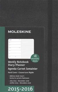 Moleskine 2015-2016 Weekly Notebook Diary/Planner