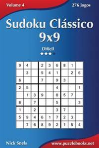 Sudoku Classico 9x9 - Dificil - Volume 4 - 276 Jogos