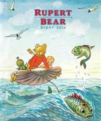 Rupert Bear Illustrated Desk Diary 2016