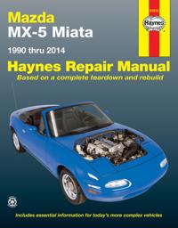 Haynes Mazda Mx-5 Miata 1990 Thru 2014 Repair Manual