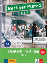 Berliner Platz 2 NEU in Teilbänden - Lehr- und Arbeitsbuch 2, Teil 2 mit Audio-CD und 