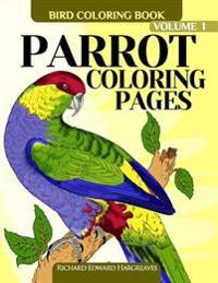Parrot Coloring Pages - Bird Coloring Book