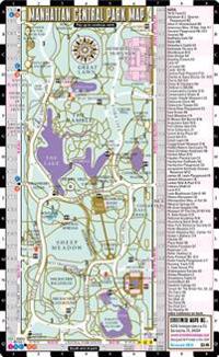 Streetwise Central Park Map - Laminated Pocket Map of Manhattan Central Park, New York for Travel