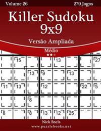 Killer Sudoku 9x9 Versao Ampliada - Medio - Volume 26 - 270 Jogos