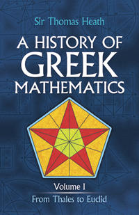A History of Greek Mathematics
