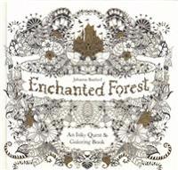 Enchanted Forest: An Inky Quest & Coloring Book