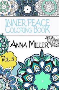 Inner Peace Coloring Book Pocket Size - Anti Stress Art Therapy Coloring Book: Beach Size Healing Coloring Book