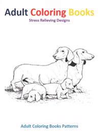 Adult Coloring Books: Dog Stress Relief Designs