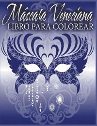 Mascara Veneciana Libro Para Colorear