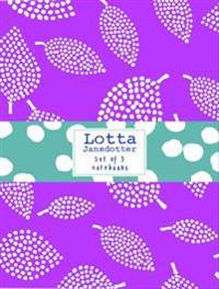 3 A6 Notebooks in Bellyband Nopp