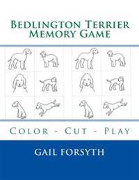 Bedlington Terrier Memory Game: Color - Cut - Play