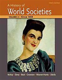 A HISTORY OF WORLD SOCIETIES VOLUME