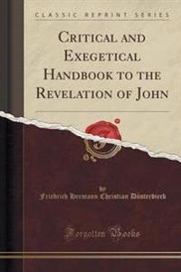 Critical and Exegetical Handbook to the Revelation of John (Classic Reprint)