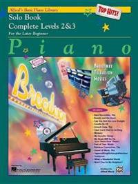 Alfred's Basic Piano Course Top Hits! Solo Book: Complete 2 & 3